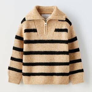 NWT Zara striped knit sweater